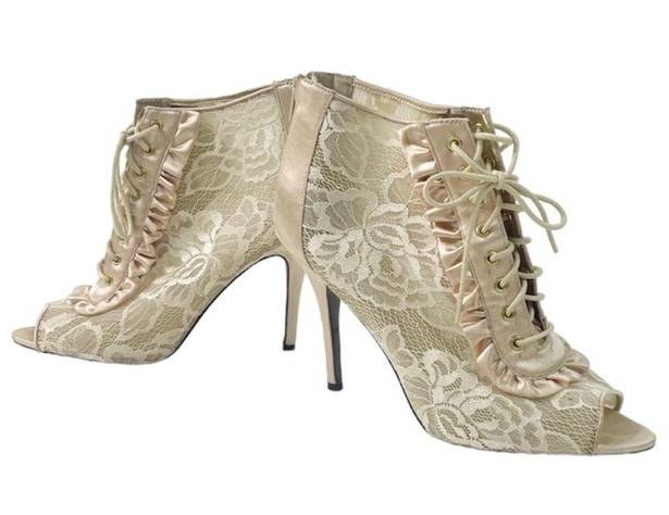 Betsey Johnson Lace Stilettos Heels