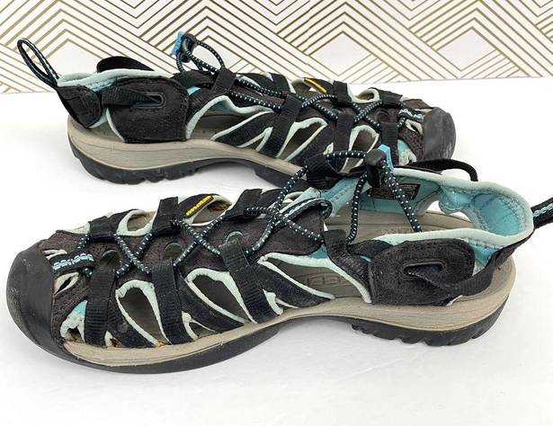 Keen  Women's  Waterproof Active Sandal Light Blue Gray Size 7