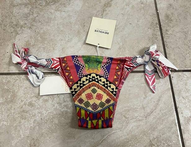 Rococo NWT  Sand X REVOLVE Hippodrome Side Tie Bikini Bottom Size Medium