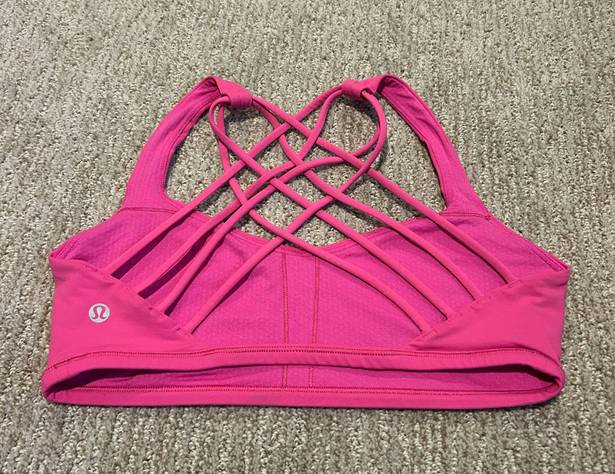 Lululemon Sonic Pink Free To Be Serene Bra