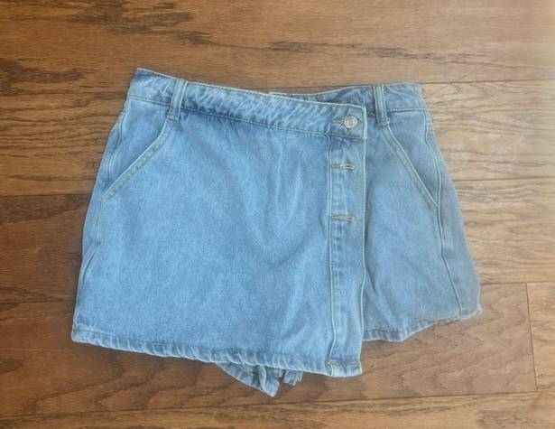 Denim Skort Blue Size M