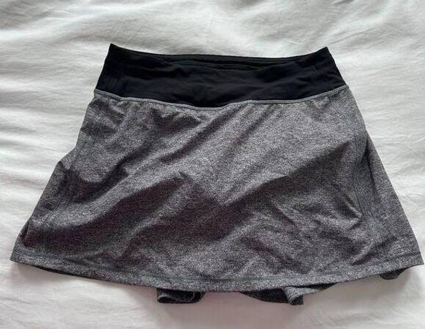 Lululemon Grey / Black  Tennis Skirt