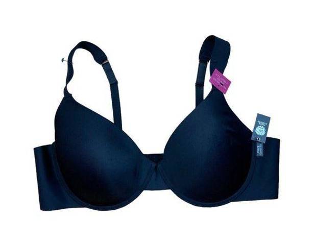 Vince Camuto New  T-Shirt Bra Womens Size 42D Black Underwire Lightly Padded