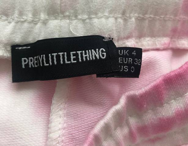 Pretty Little Thing  Pink Tie Dye Joggers 