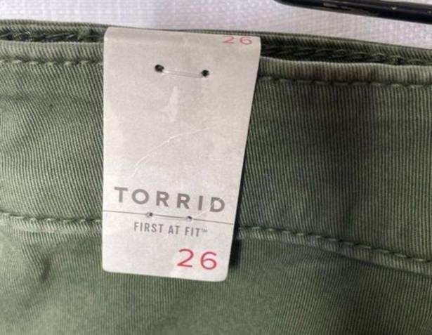 Torrid  Olive Green Shorts‎