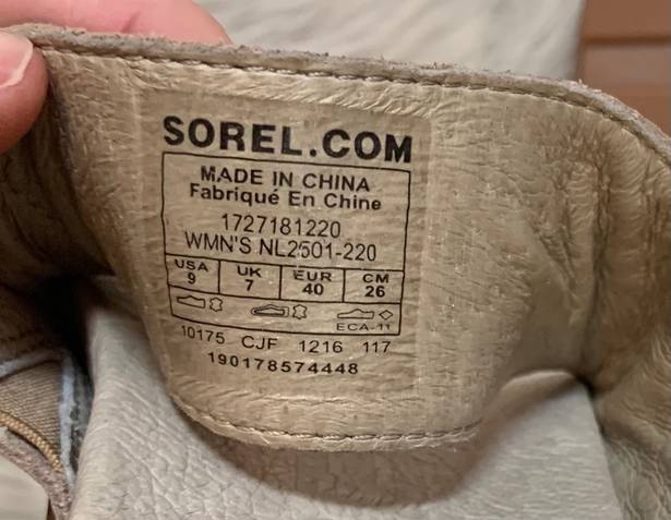 Sorel NWOT   Torpeda Slide Il leather sandals size 9