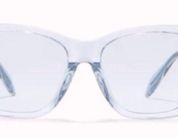 Alexander McQueen 54mm Square Sunglasses light blue