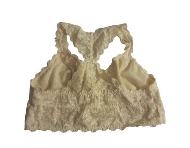 Felina  Lightly Padded Wirefree Women's Lace Bralette Size M