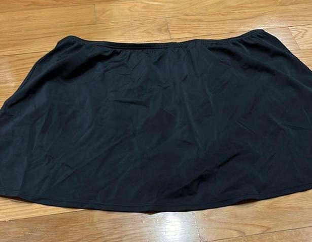 Cacique Swim by  women’s swim bottom skirt size 18 .