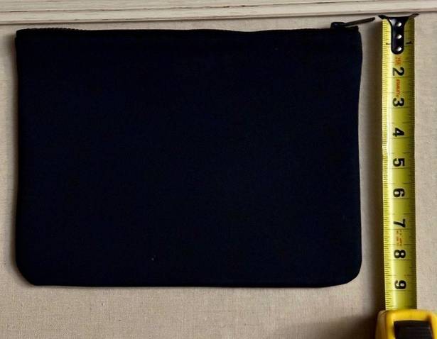 Triangl  Swimwear neoprene Navy clutch pouch travel NWOT