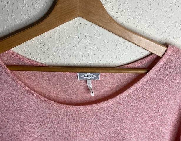 Kirra pink long sleeve with small pocket ( M )