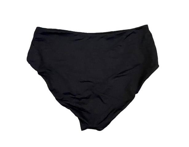 Good American  Black Compression Stretch Scuba Bikini Briefs