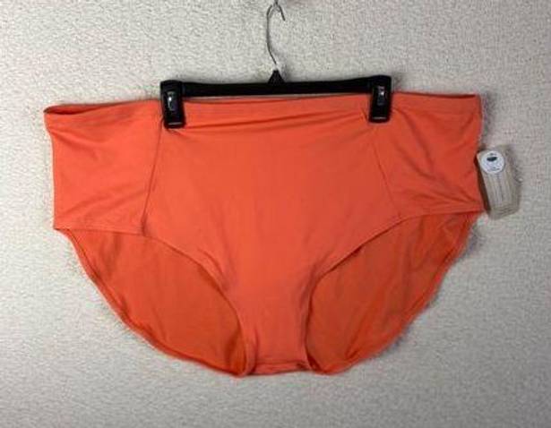 Parker Peyton &  Bikini Bathing Suit Bottoms Orange Size 3X New with Tags