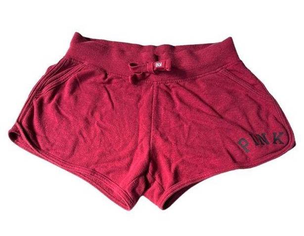 PINK - Victoria's Secret PINK Victoria’s Secret Short Shorts Maroon Size XSmall