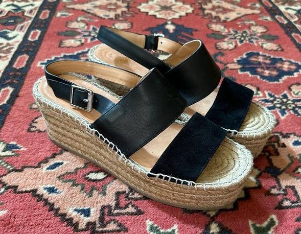 Rag and Bone  Edie Leather (Smooth and Suede) Espadrilles