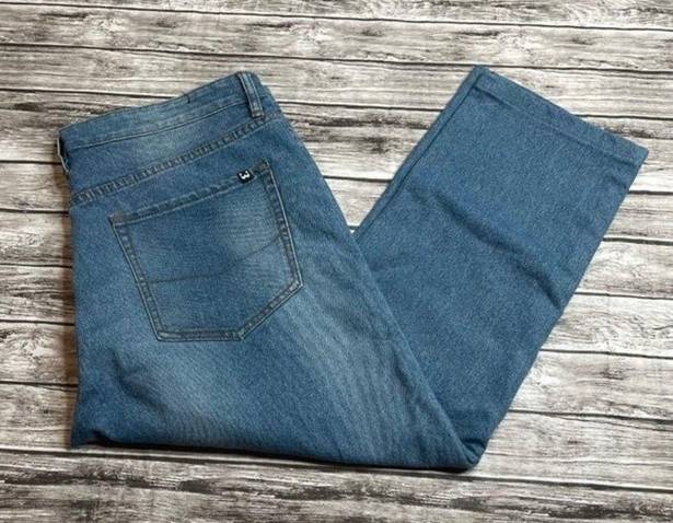 Pacific&Co Westy MFG. . Nomad Slim Fit Jeans 36 x 25 Inseam Cropped Capri Stretch Hemmed