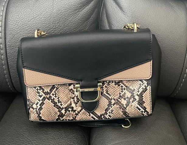 Nine West Black Snakeskin Purse