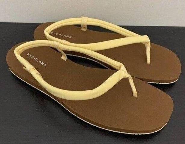 Everlane NWOT  The ReNew Strappy Thong Sandals WOMENS SIZE 10