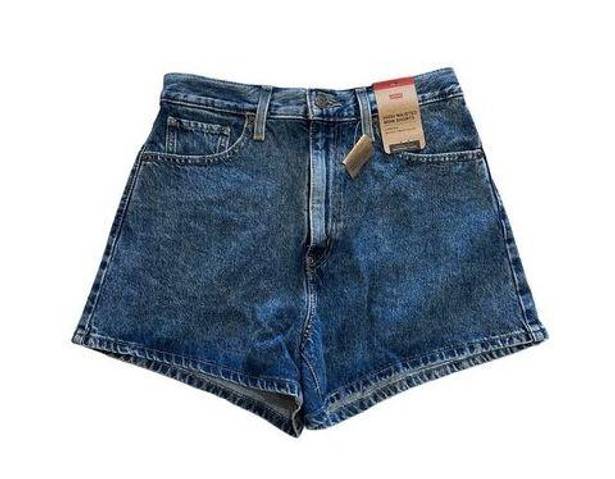 Levi’s LEVIS High Waisted Denim Mom Shorts Size 29 NEW