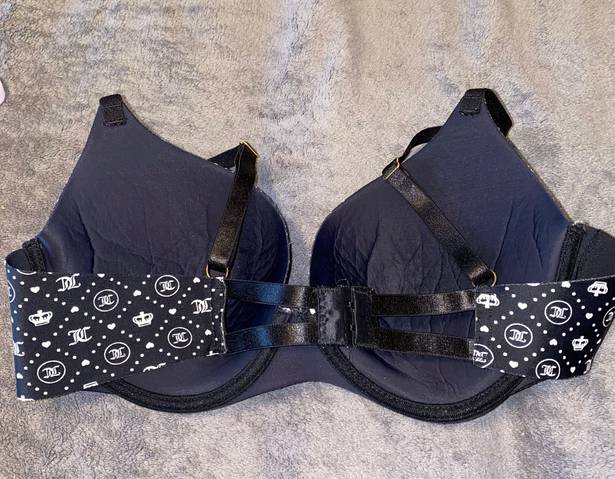 Juicy Couture 36C Monogram Logo Push Up Bra