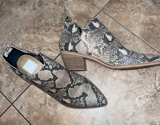 Dolce Vitaa Dolce Vita Snakeskin Booties 