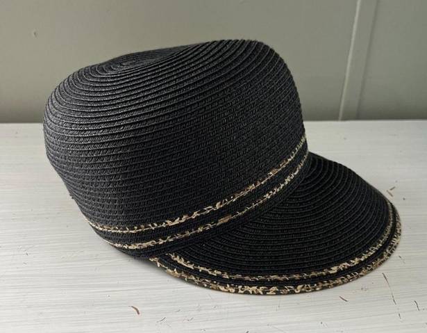 Krass&co August Hat  Black Leopard Trim Framer Hat Cap Casual Classic