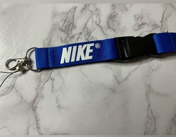 Nike Blue  lanyard