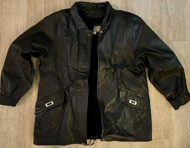 Croft & Barrow Leather Jacket