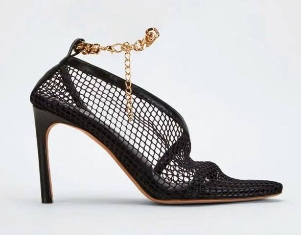 Bottega Veneta  Mesh Chain Pumps NEW