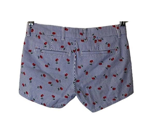 Bebop  Super Cute Striped Cherry Cherries Shorts Sz 0