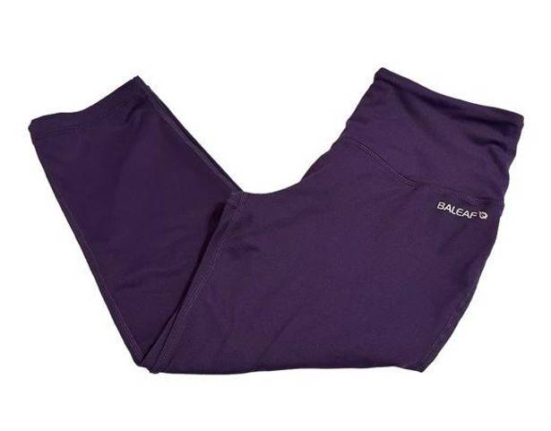 Baleaf  Women’s Purple Capri Leggings Sz M