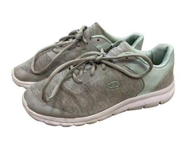 Champion  Womens Gray Lightweight Lace Up Athletic Sneakers Shoes 8.5 M