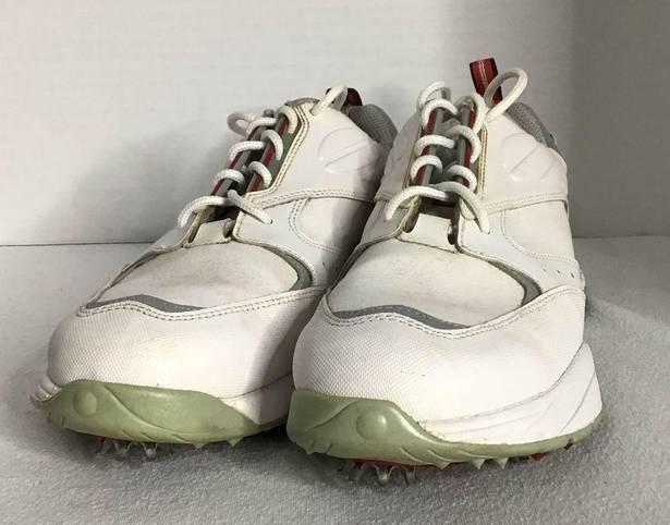 FootJoy  White Womens Sneaker Shoes Lace Up Round Toe  Low Top Size 9.5