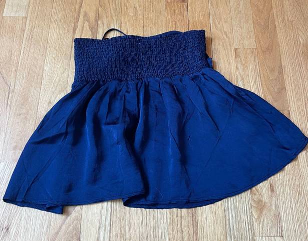 Aerie Navy Uptown Mini Skirt