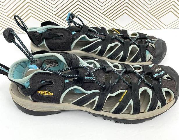 Keen  Women's  Waterproof Active Sandal Light Blue Gray Size 7