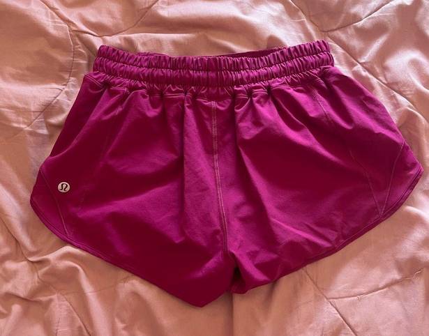 Lululemon  Hotty Hot Pink Shorts