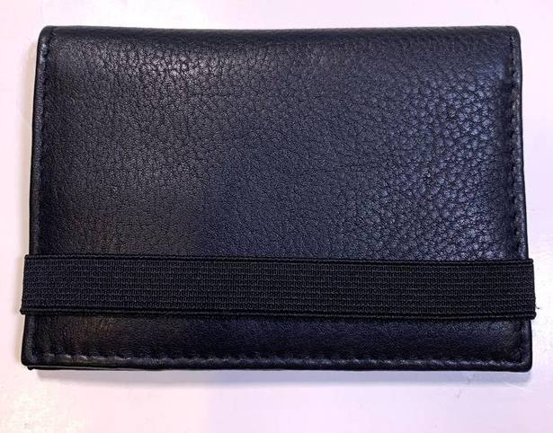 Krass&co G.H. Bass &  Small Black Leather Wallet