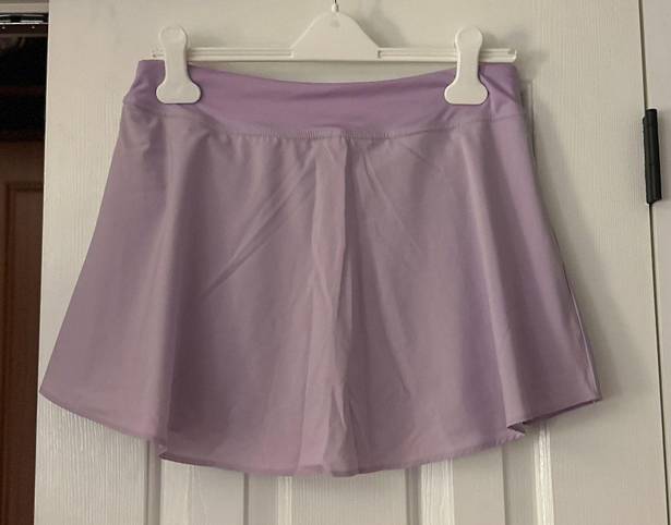 Lilac Tennis Skirt Purple Size L