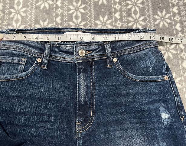 KanCan USA KanCan High Rise Boyfriend Jeans Distressed Size 26