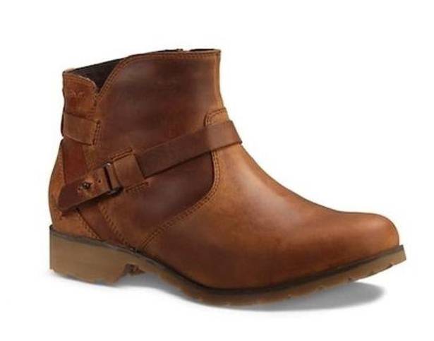 Teva  Women’s De La Vina Ankle Bootie in Brown Size‎ 6.5