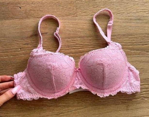 PINK - Victoria's Secret Pink lace push up bra