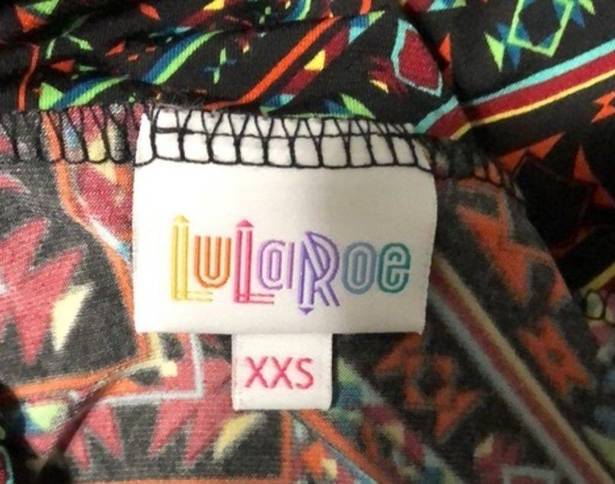 LuLaRoe  women’s XXS long geometric high waist‎ long skirt