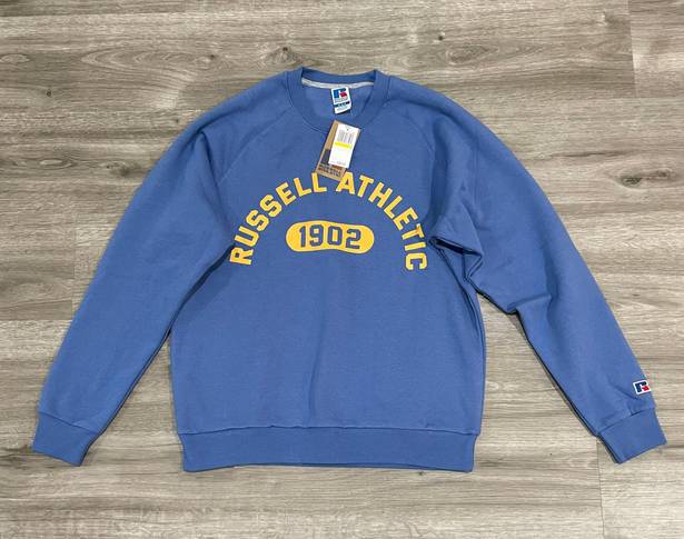 Russell Athletic Blue Crewneck Sweatshirt 