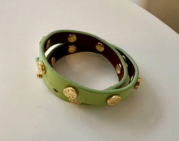 Tory Burch Leather Wrap Bracelet