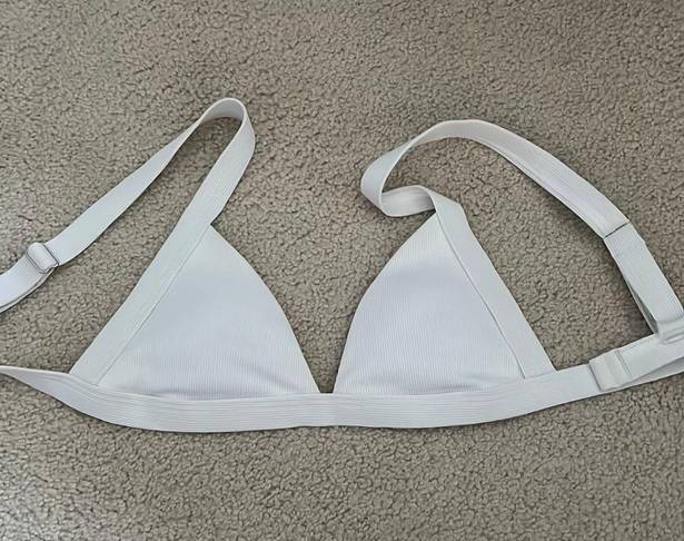 White Bathing Suit Top