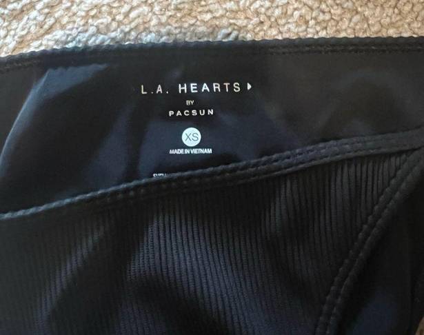 PacSun  LA Hearts Black Bikini bottoms