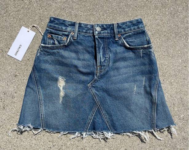 GRLFRND  Eva Denim Skirt Size 23 NWT