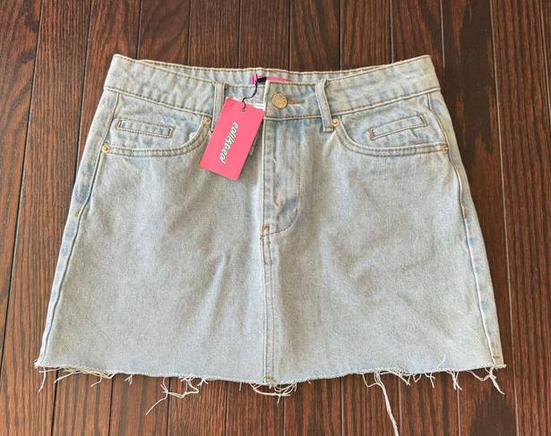 Edikted NWT Denim Skirt