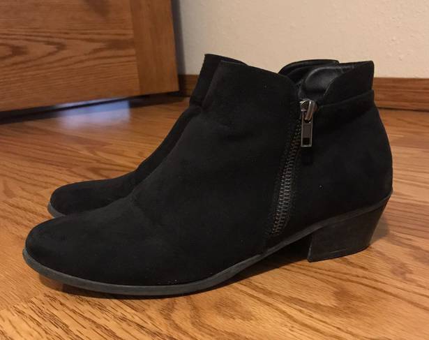 Relativity Black Ankle Boots