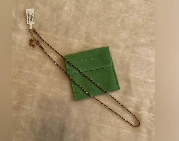 Harper NWT Hey  Waterproof Easy necklace 17” rope chain